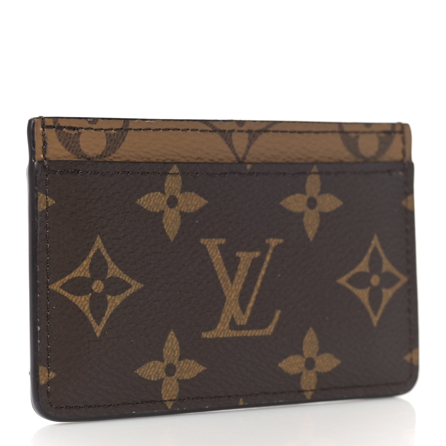 Reverse Monogram Card Holder