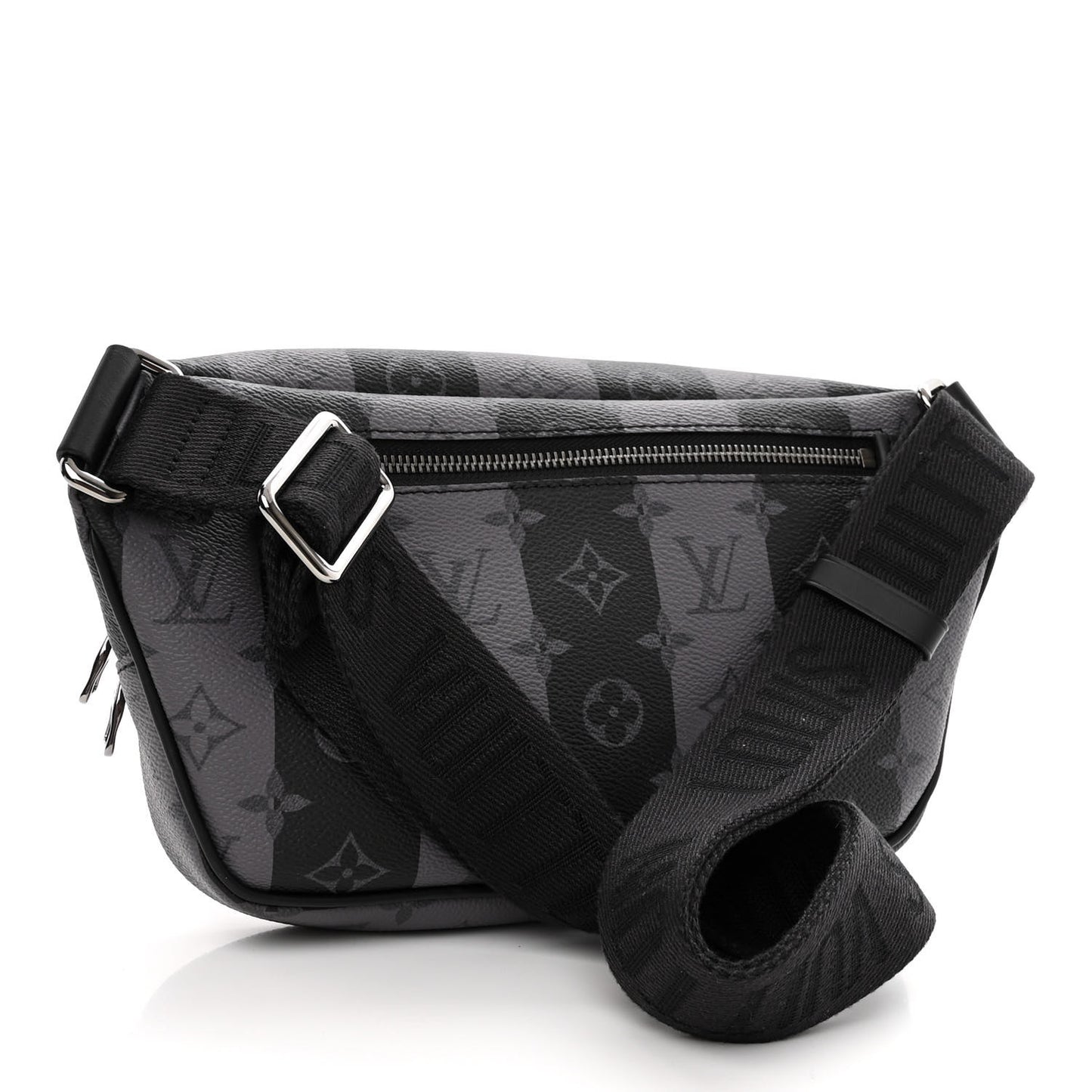 X NIGO Monogram Eclipse Stripes LV Heart Modular Sling Bag