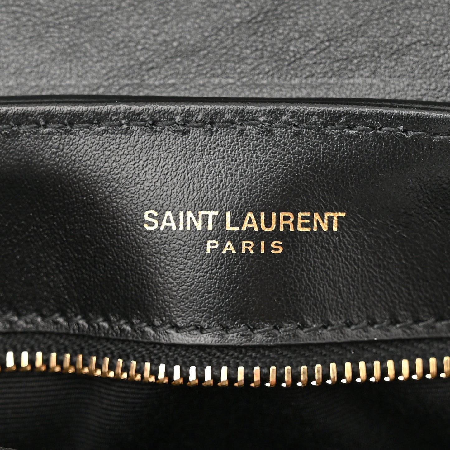 Calfskin Y Quilted Monogram Toy Loulou Crossbody Bag Black
