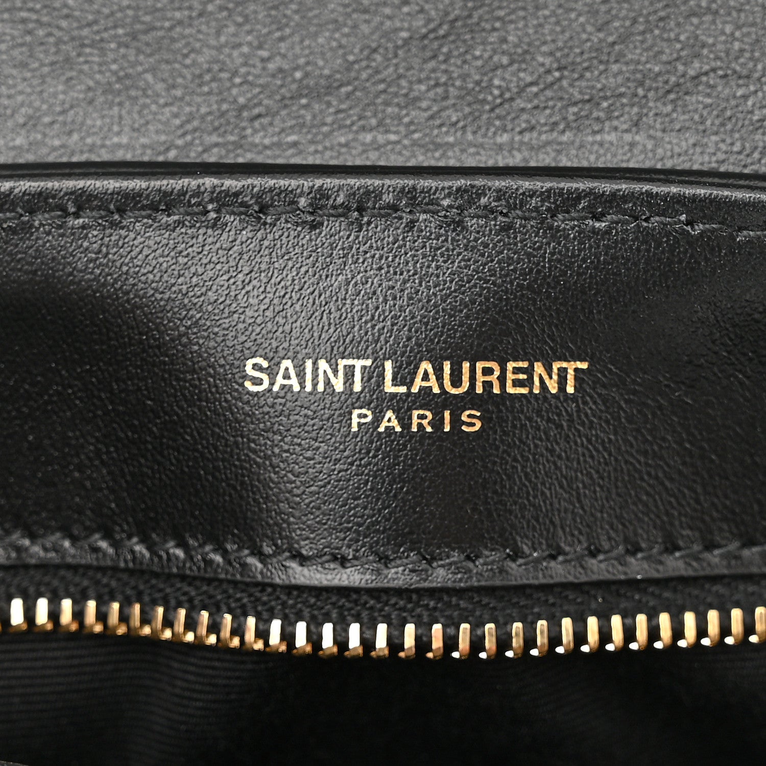 Saint Laurent Calfskin Y Quilted Monogram Toy Loulou Crossbody Bag Black 6 of 12