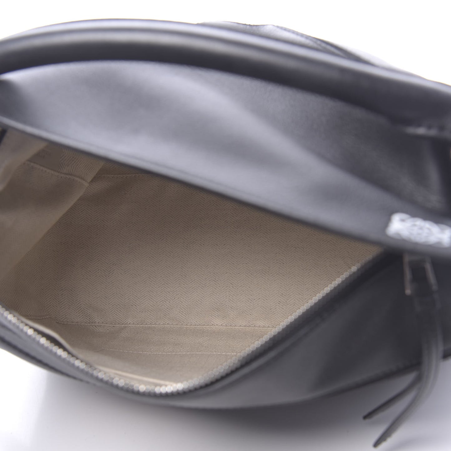 Calfskin Medium Puzzle Bag Black