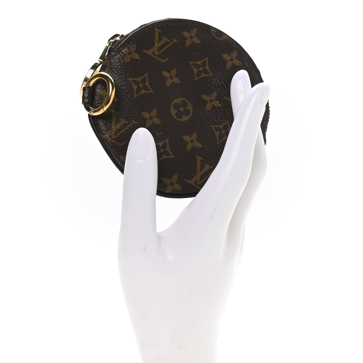 Mini Monogram Trio Pouch Round Coin Purse