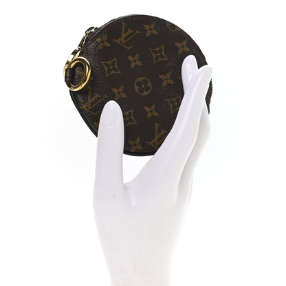 Louis Vuitton Mini Monogram Trio Pouch Round Coin Purse 2 of 7