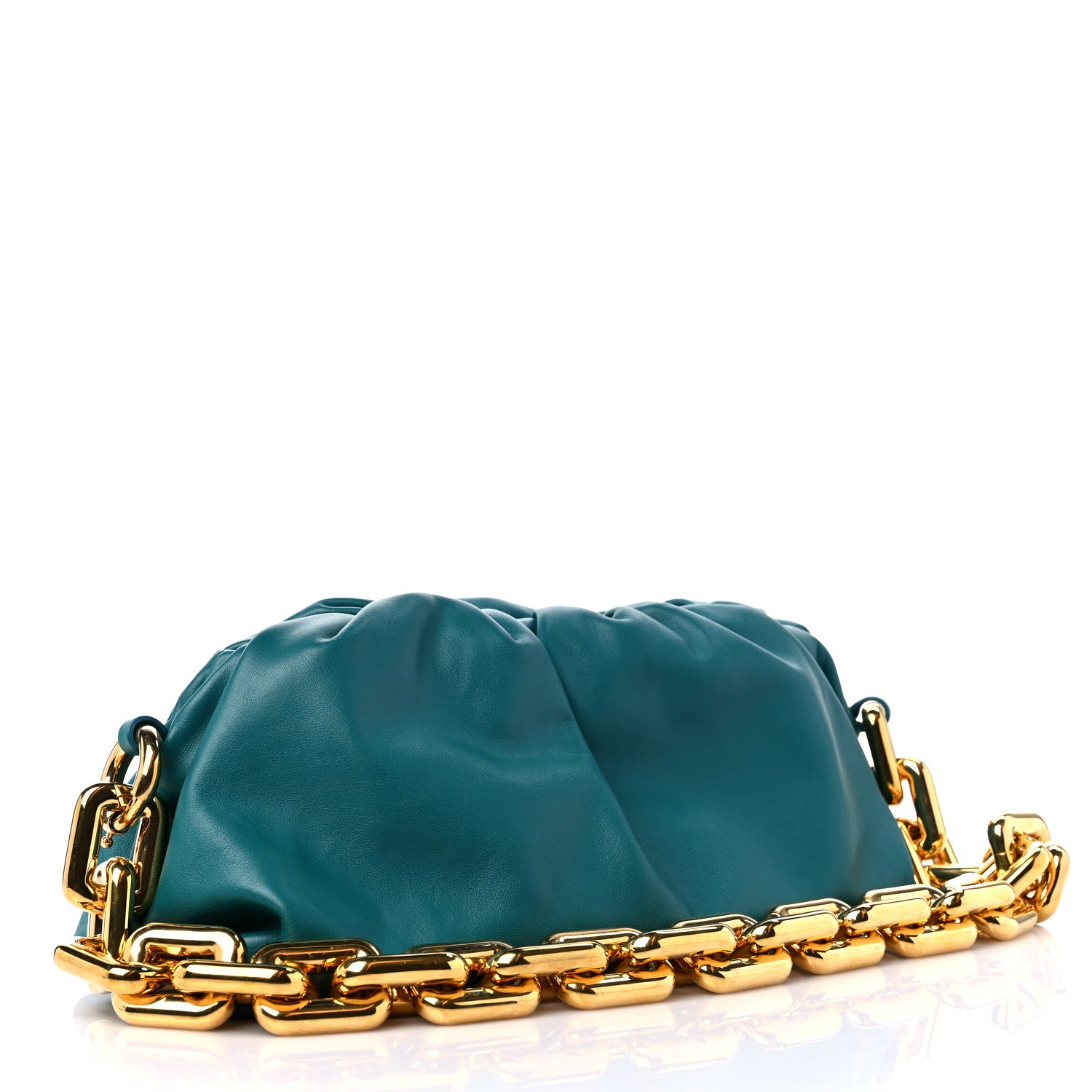 Bottega Veneta Calfskin The Pouch Chain Mallard 3 of 10