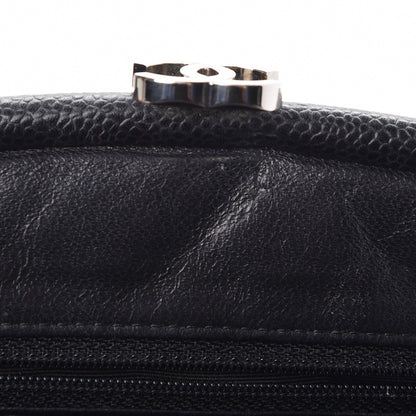 Chanel Caviar Quilted Timeless Clutch Black 9 of 10