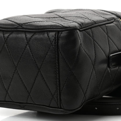 Saint Laurent Lambskin Quilted Vanity Bag Black 10 of 10