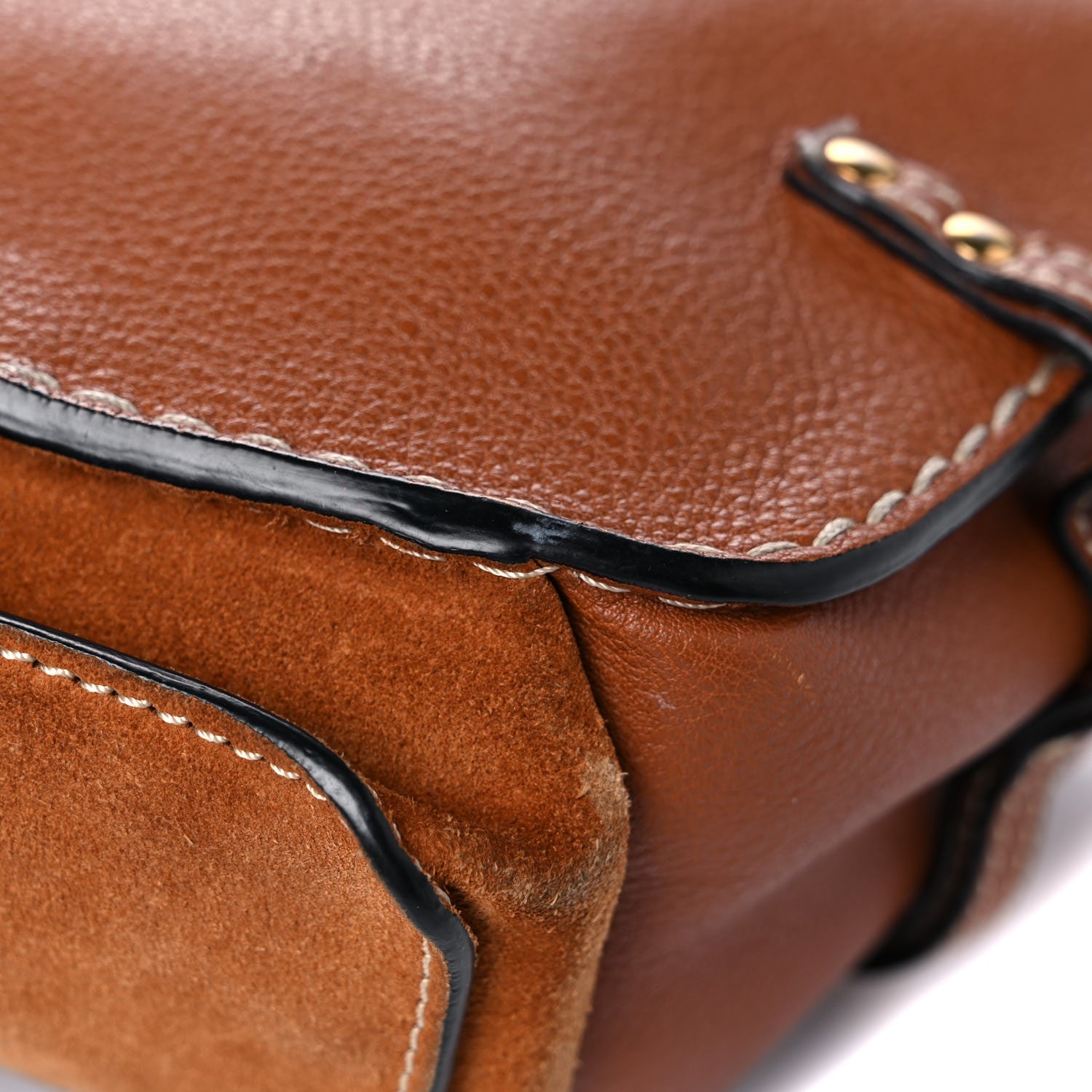 Chloe Calfskin Suede Small Jodie Camera Bag Caramel 20 of 29