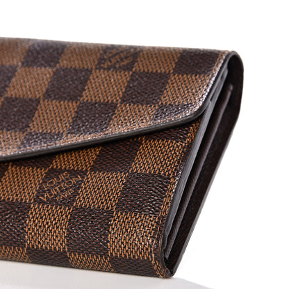 Louis Vuitton Damier Ebene Sarah Wallet NM 7 of 7