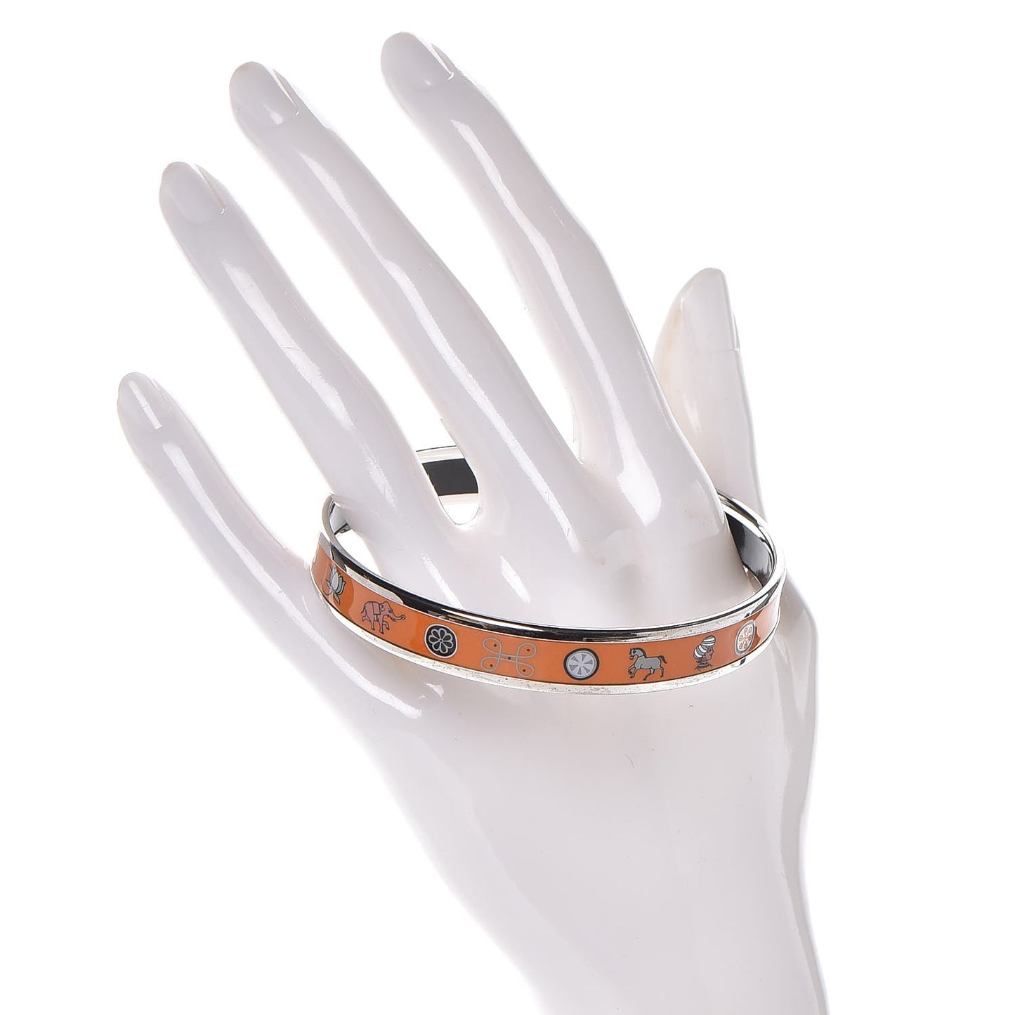 Enamel Printed Narrow Bracelet 70