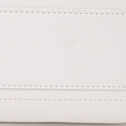 Alexander McQueen Calfskin The Short Story Shoulder Bag White 10 of 15