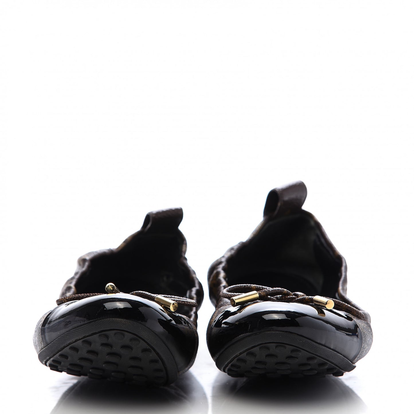 Monogram Flirty Ballerina Flats 36 Black
