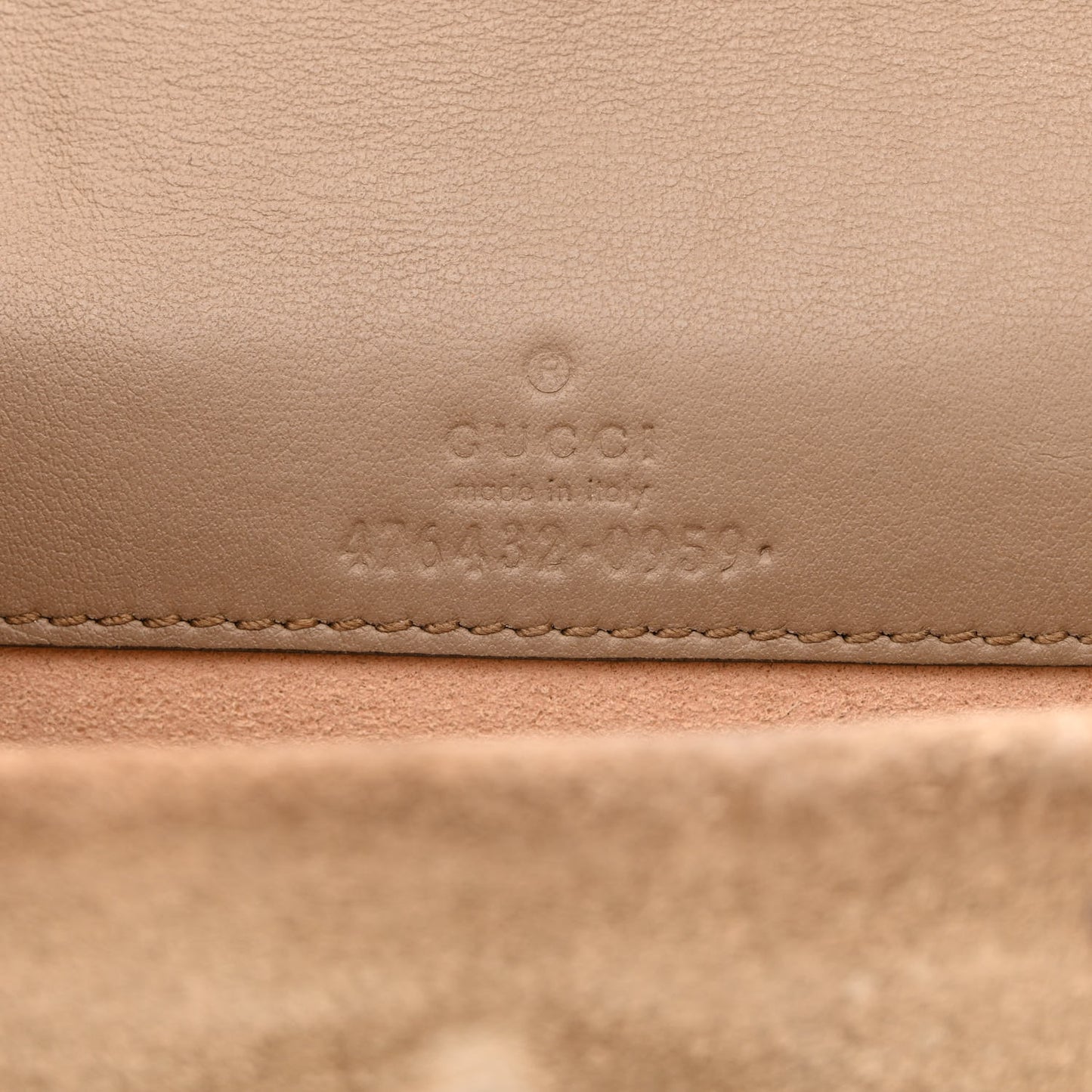GG Supreme Monogram Super Mini Dionysus Shoulder Bag Taupe