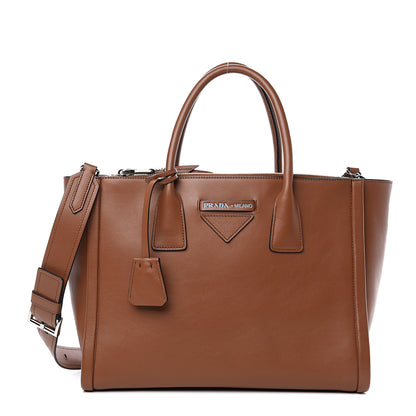 Prada City Calfskin Tote Cognac 1 of 11