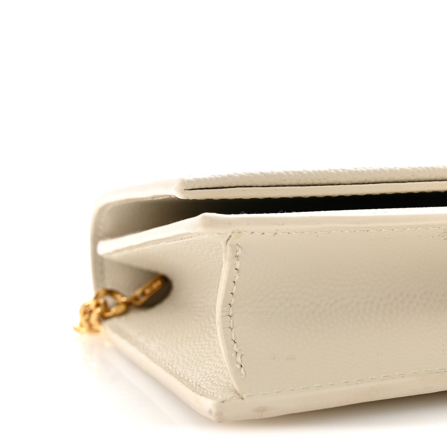 Grain De Poudre Classic Monogram Kate Tassel Chain Wallet Crema Soft