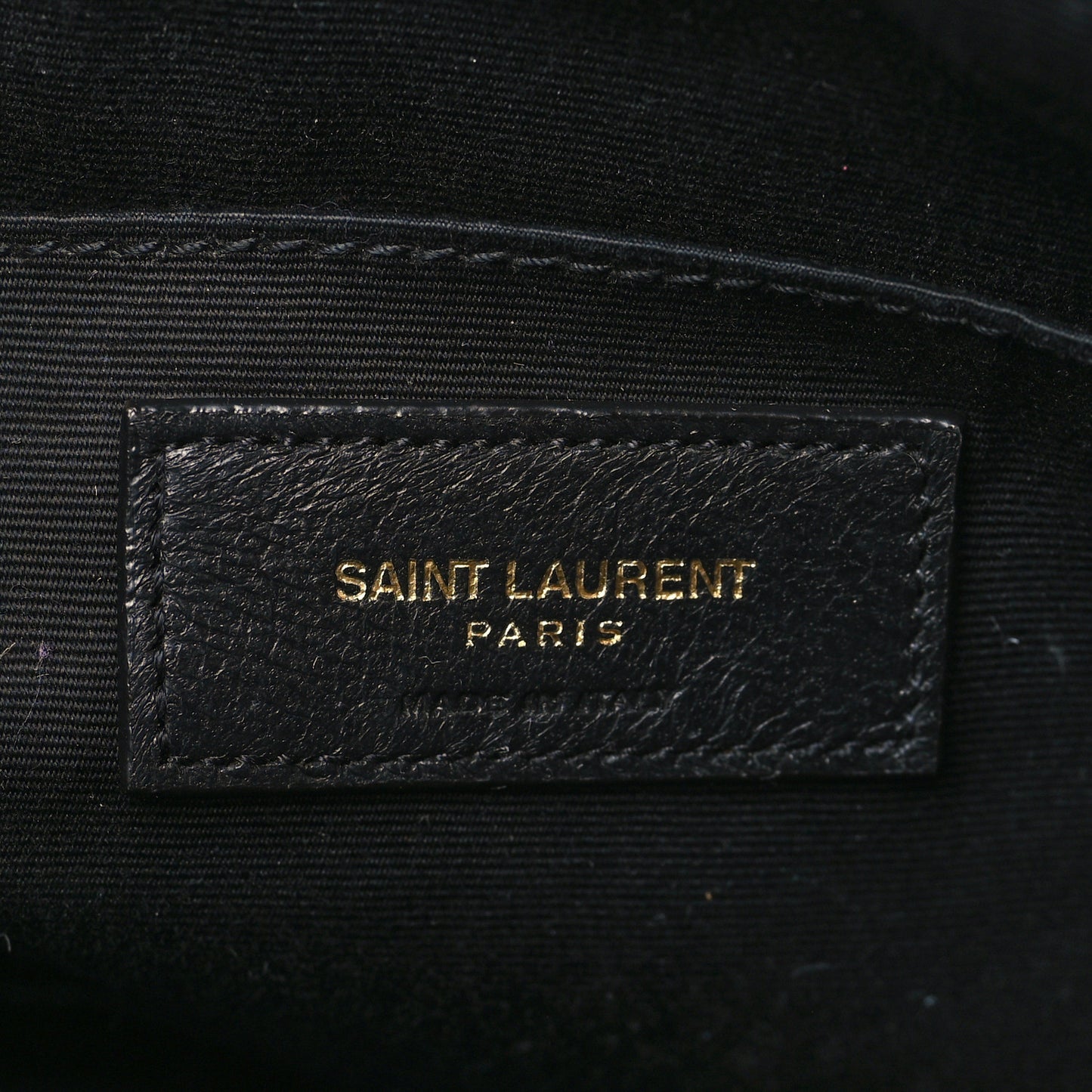 Calfskin Matelasse Monogram Lou Camera Bag Black
