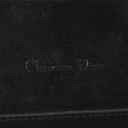 Christian Dior Ultra Matte Calfskin Cannage Lady Dior Clutch Black 6 of 9