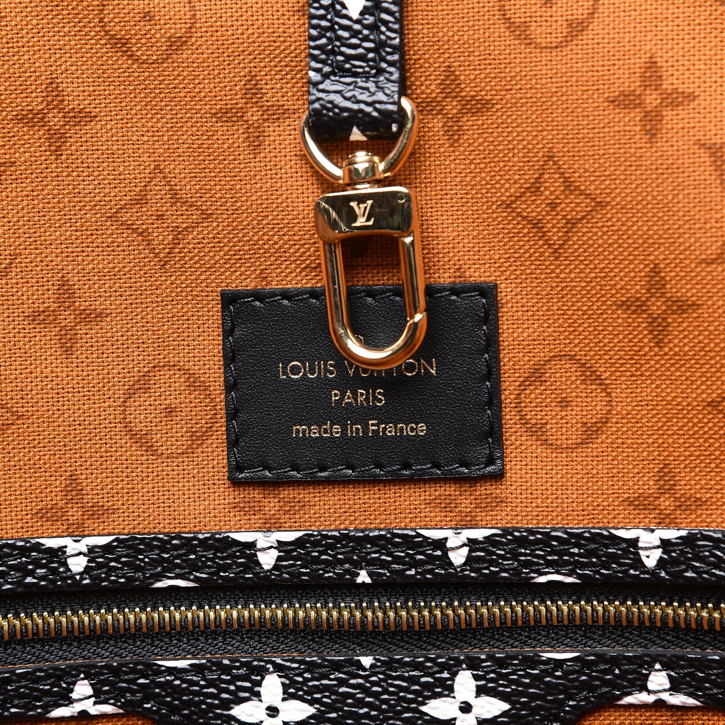 Monogram Giant Crafty Neverfull MM Creme Caramel