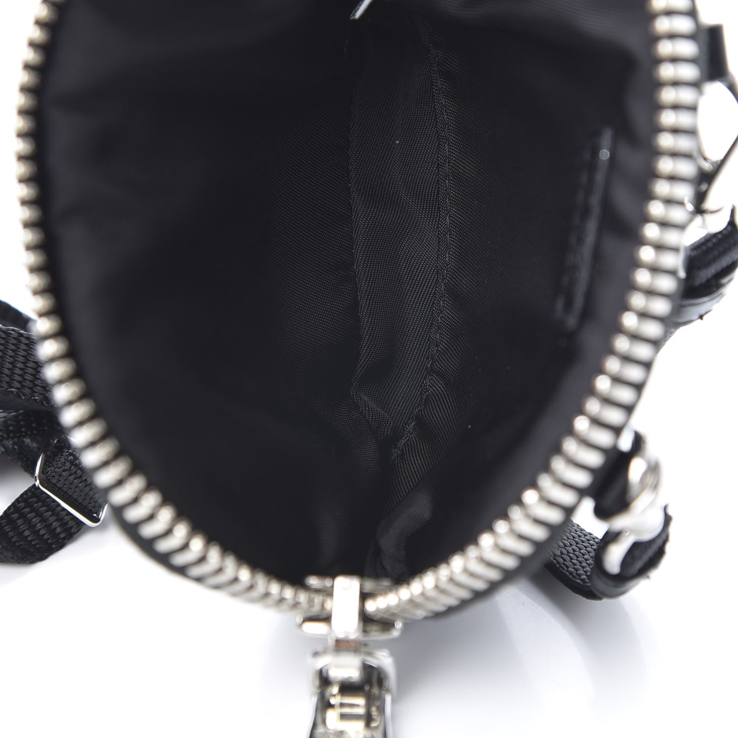 Prada Trick Tessuto Nylon Cargo Pouch Black 5 of 11