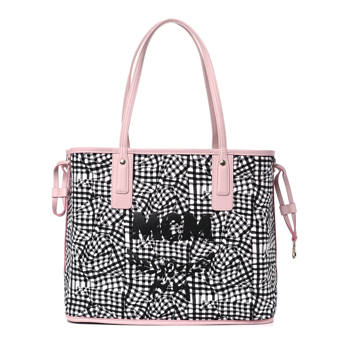 Visetos Medium Liz Reversible Shopper Tote Powder Pink
