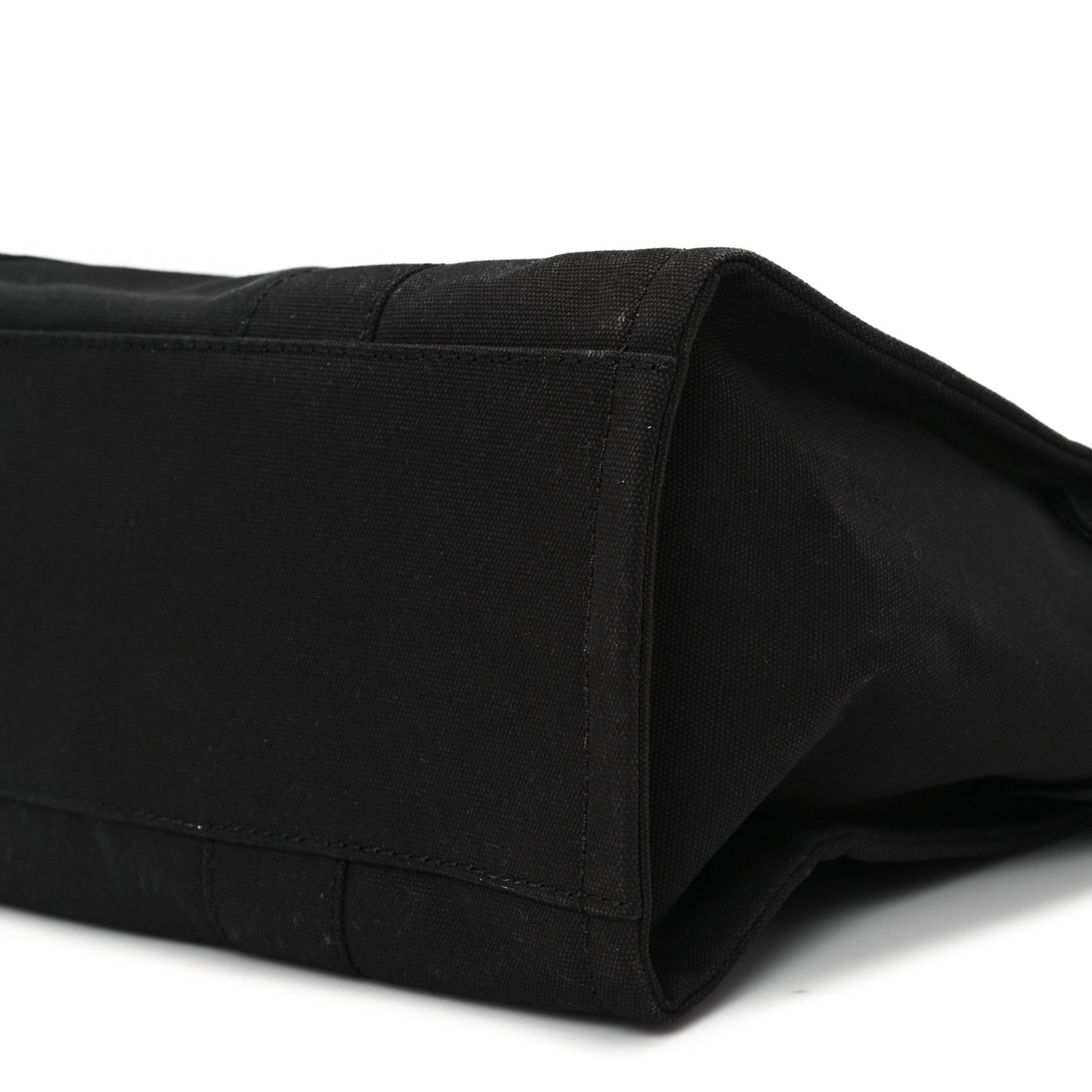 Cotton Canvas Large The Tote Bag Black