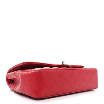 Chanel Lambskin Quilted Medium Double Flap Red 4 of 10