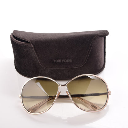 Tom Ford Iris Sunglasses TF180 Gold 7 of 7