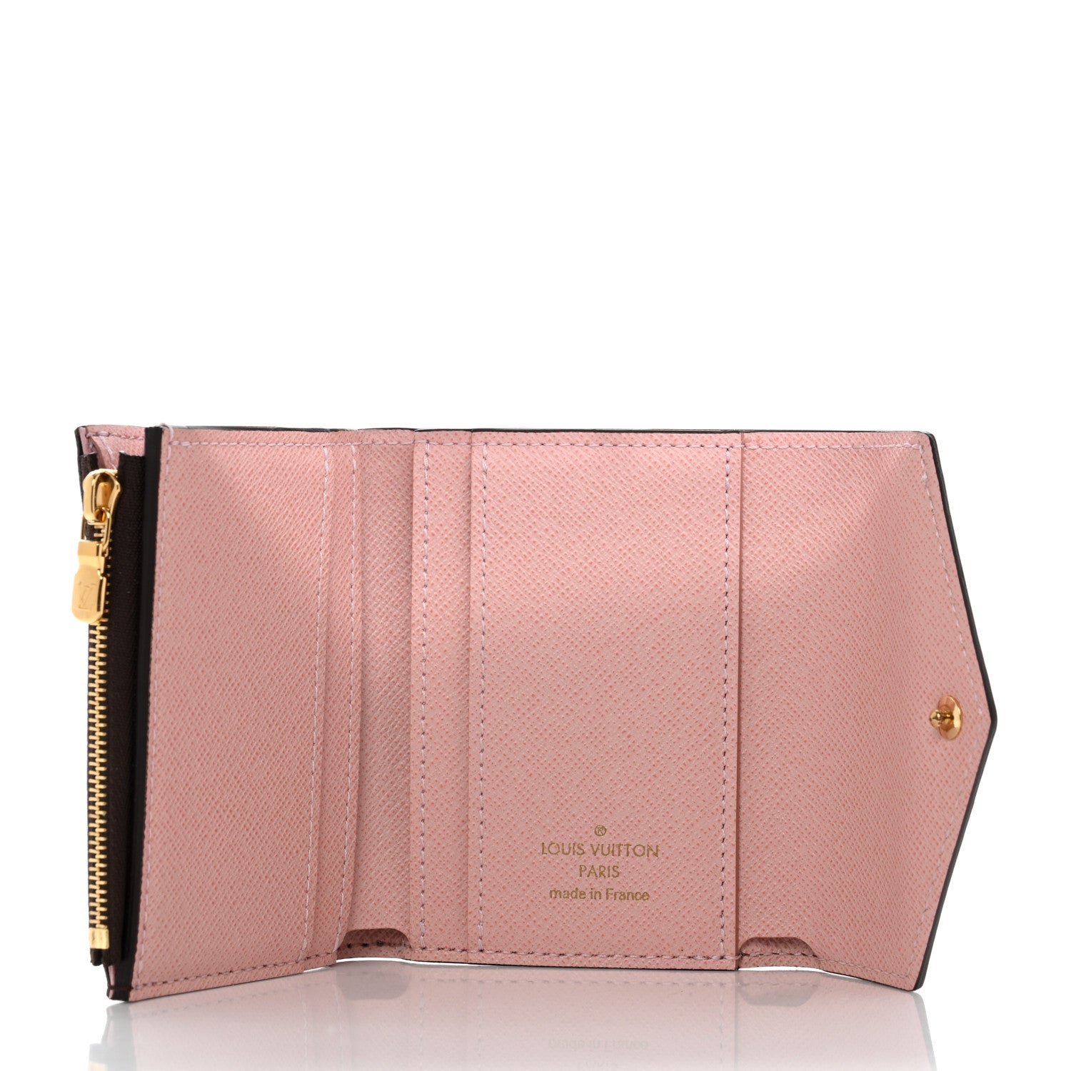 Louis Vuitton Monogram Zoe Wallet Rose Ballerine 5 of 10