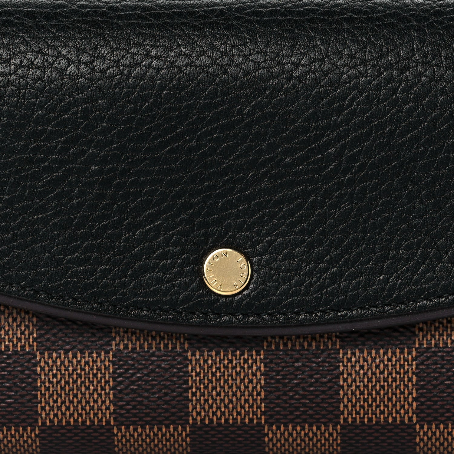 Louis Vuitton Damier Ebene Normandy Wallet Black 7 of 7
