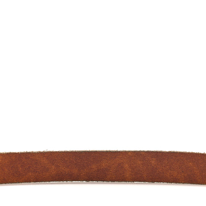 Gucci Faded Calfskin Double G 20mm Belt 80 32 Cuir 5 of 5