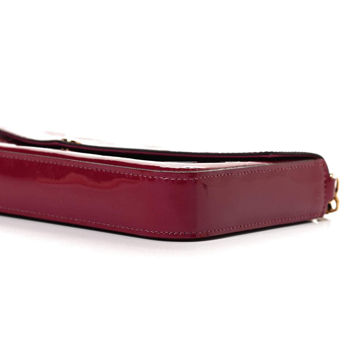 Vernis Felicie Chain Wallet Magenta