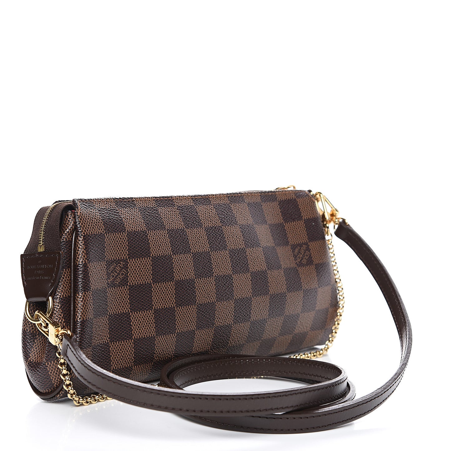 Damier Ebene Eva Clutch