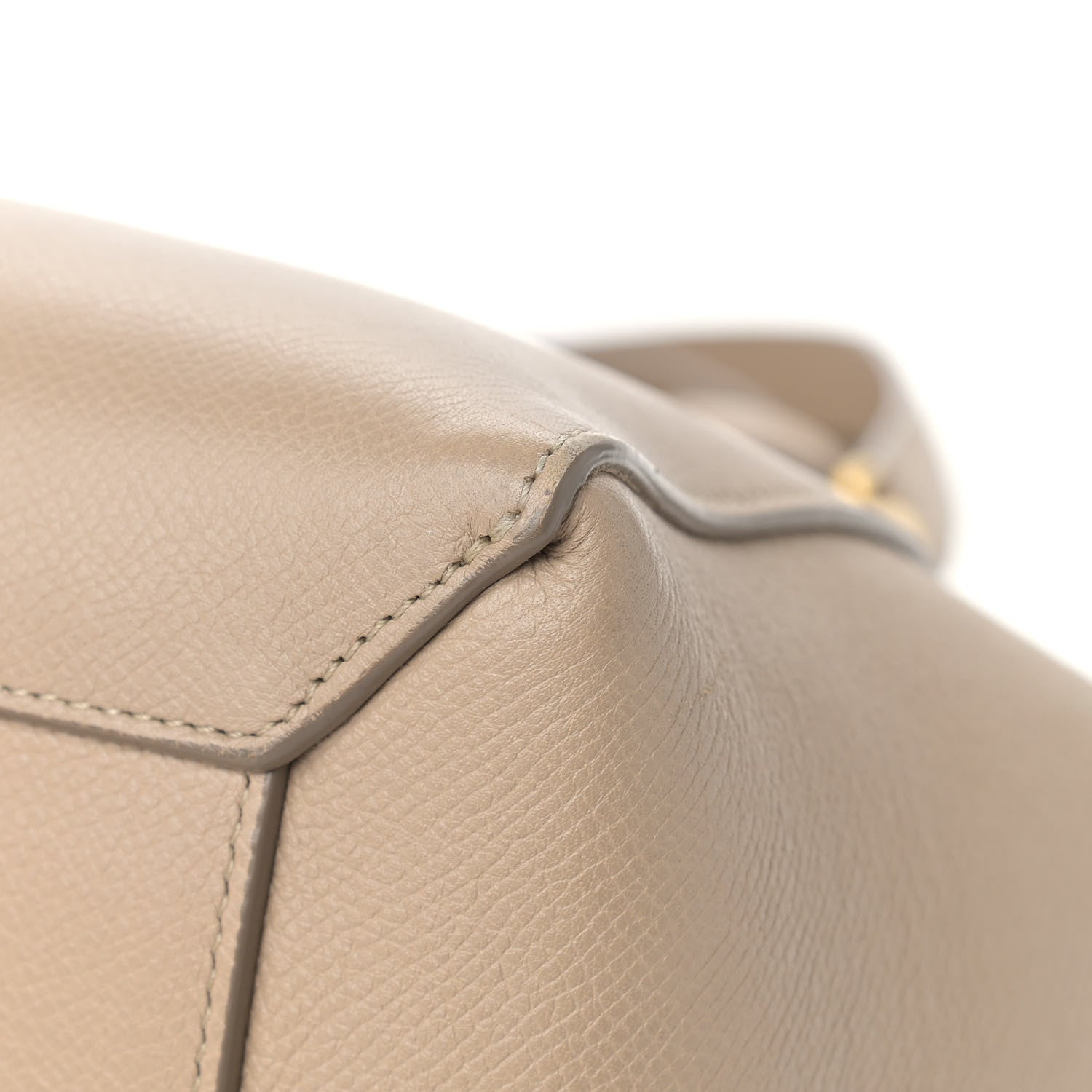 Celine Grained Calfskin Micro Belt Bag Light Taupe 8 of 14