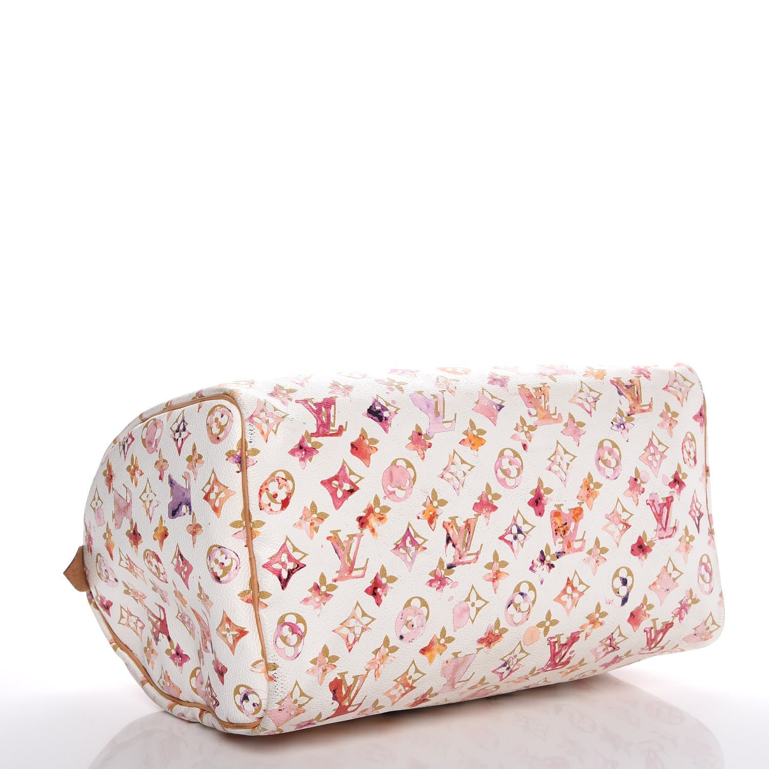 Louis Vuitton Watercolor Aquarelle Speedy 35 White 4 of 19