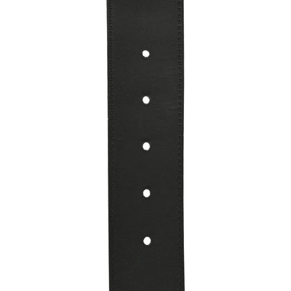 Gucci Moon Calfskin Pearl Double G 40mm Belt 85 34 Black Cream 5 of 5