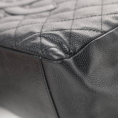 Chanel Caviar Quilted Grand Shopping Tote GST Black 10 of 15