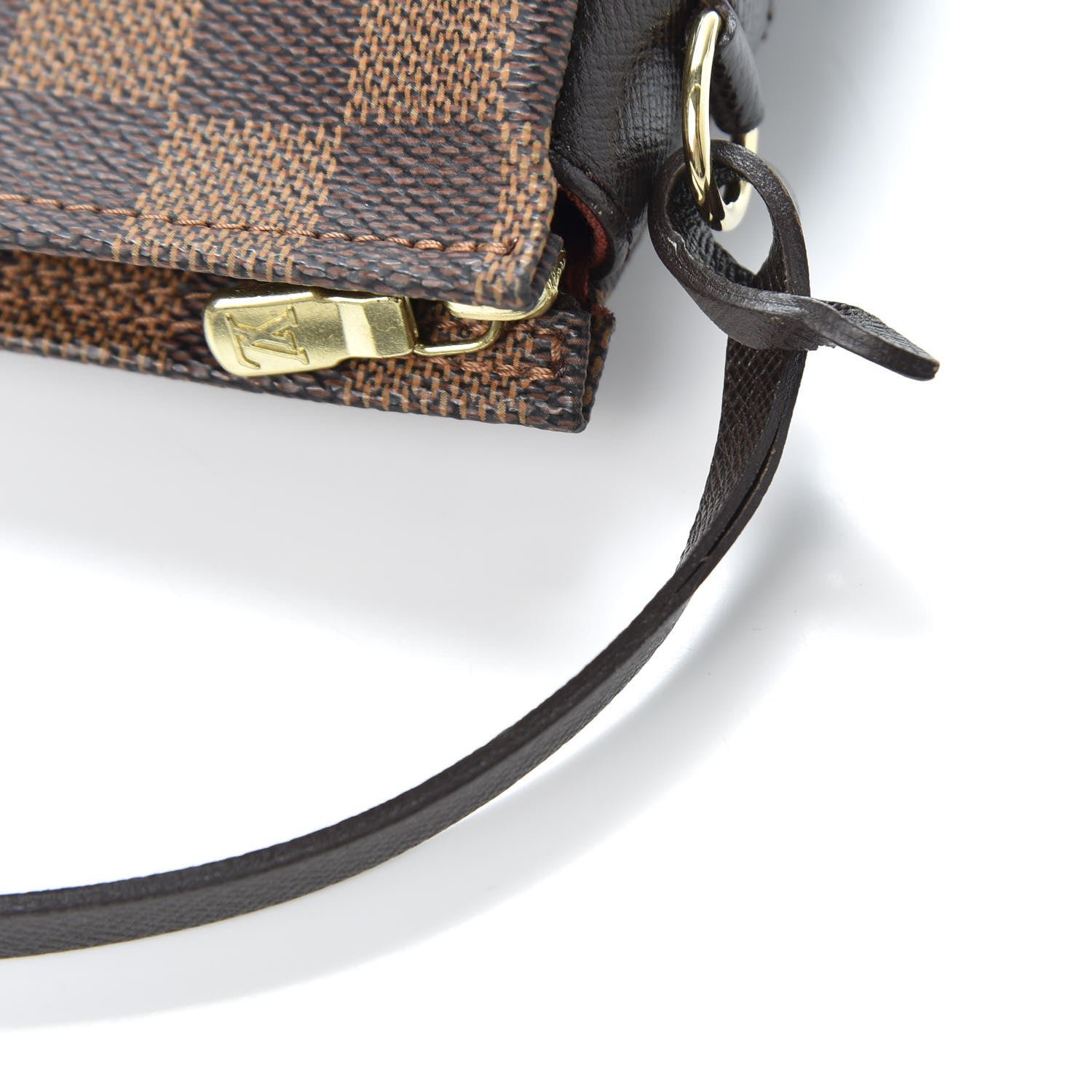 Louis Vuitton Damier Ebene Trousse Make Up Bag Pochette 7 of 10