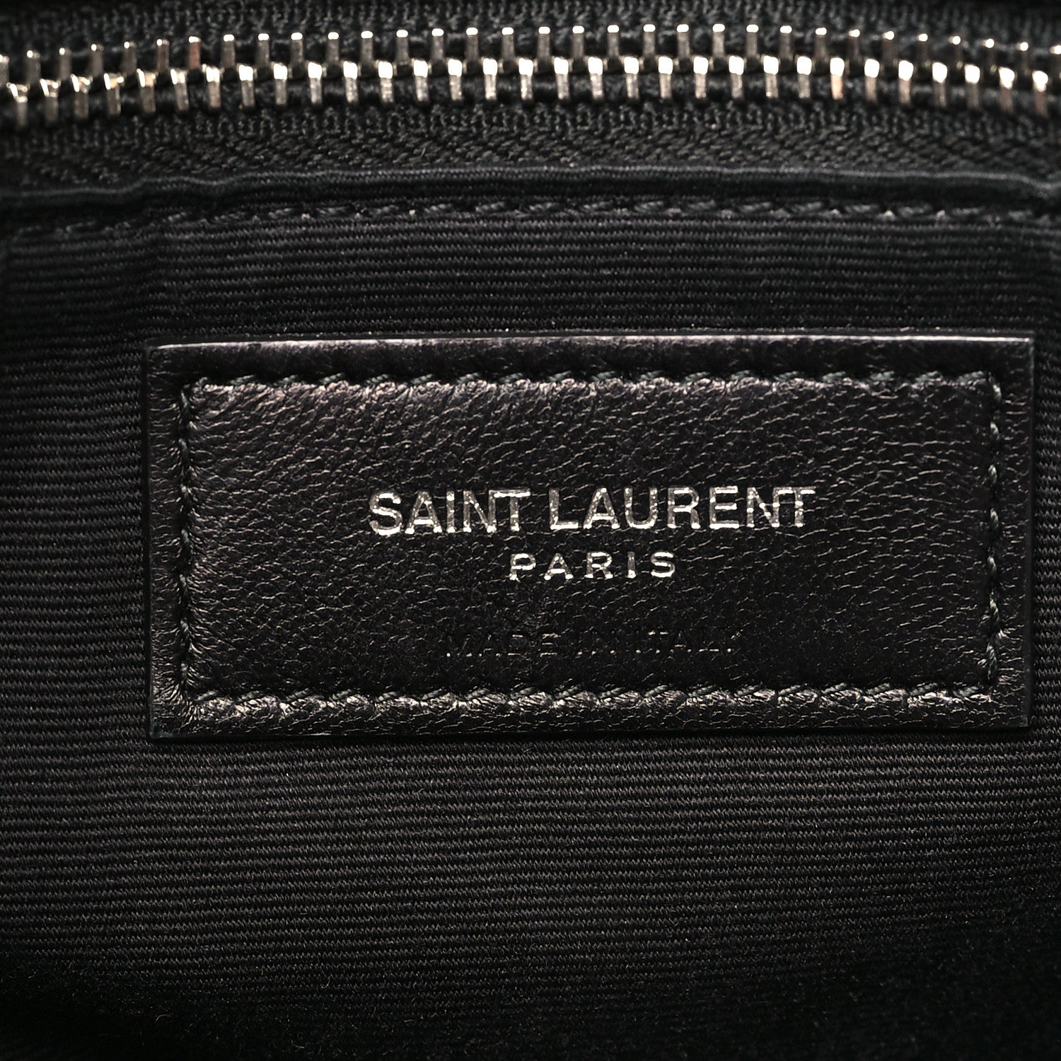 Saint Laurent Calfskin Y Quilted Monogram Large Loulou Chain Satchel Black 6 of 11