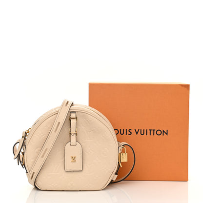 Louis Vuitton Empreinte Boite Chapeau Souple MM Creme 10 of 10