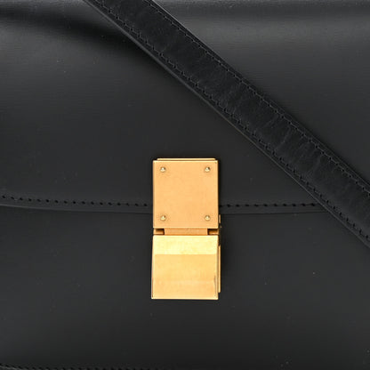 Celine Box Calfskin Teen Classic Box Flap Bag Black 8 of 11