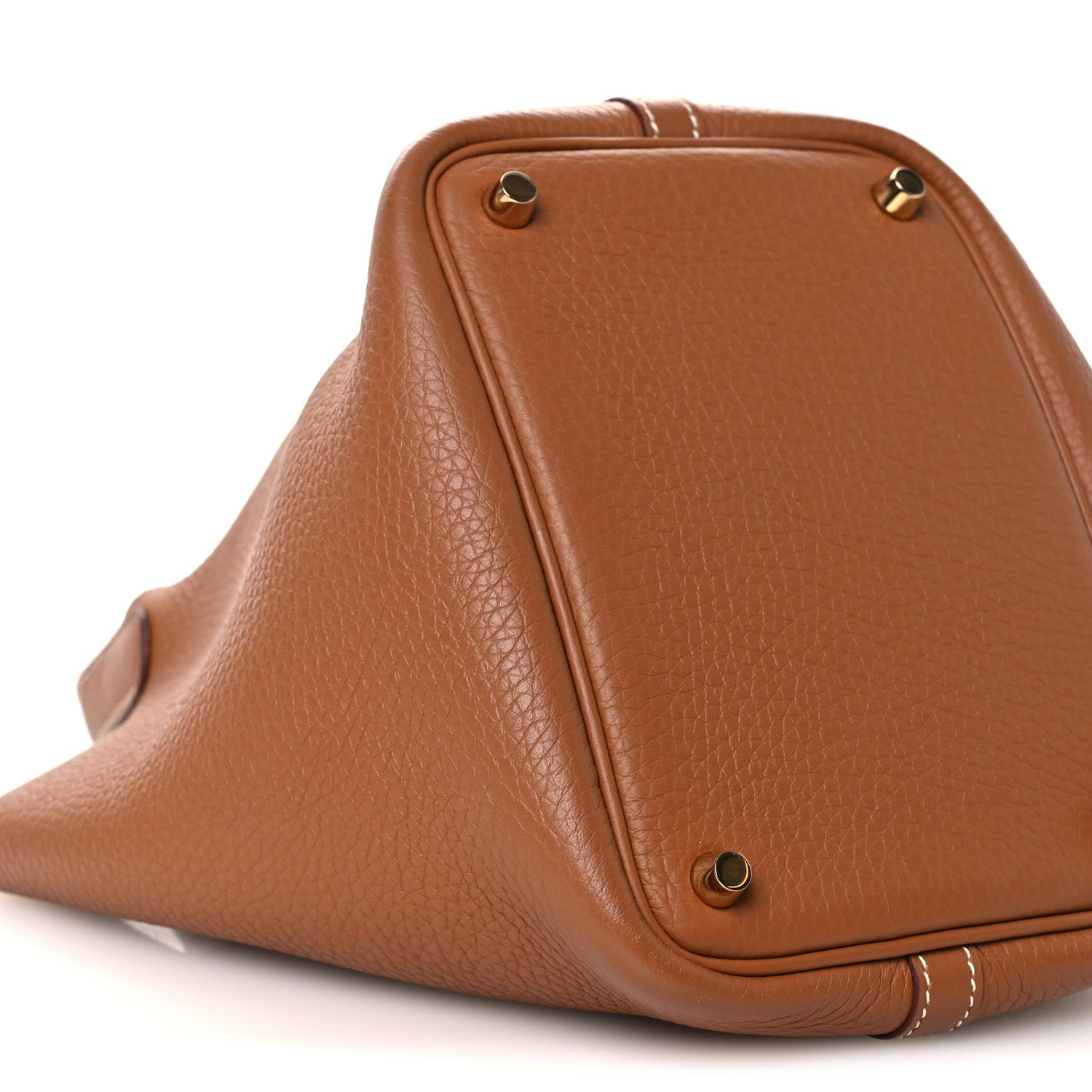 Hermes Taurillon Clemence Picotin Lock 18 PM Gold 9 of 10