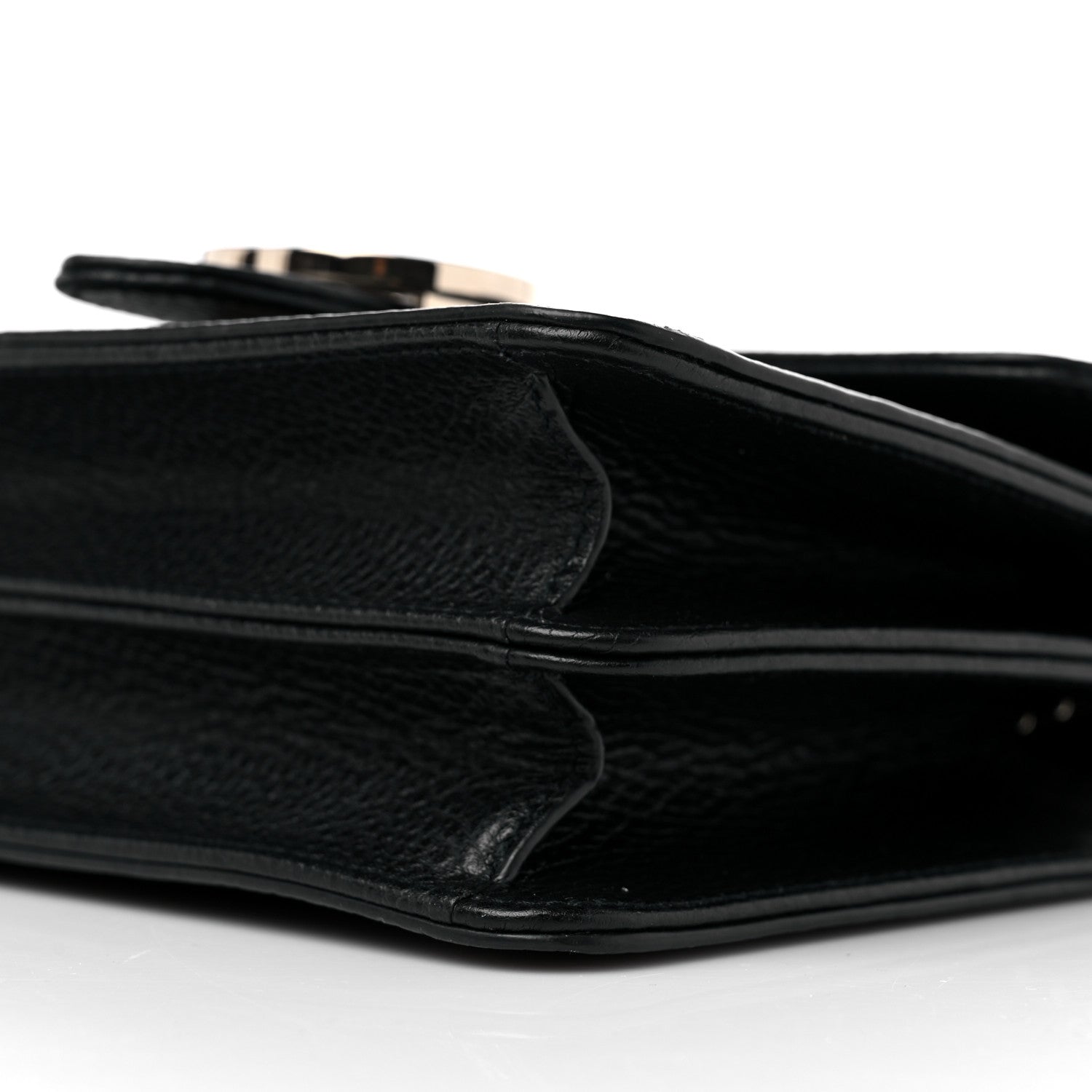 Gucci Dollar Calfskin Small Interlocking G Shoulder Bag Black 10 of 10