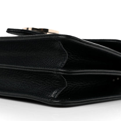 Gucci Dollar Calfskin Small Interlocking G Shoulder Bag Black 10 of 10