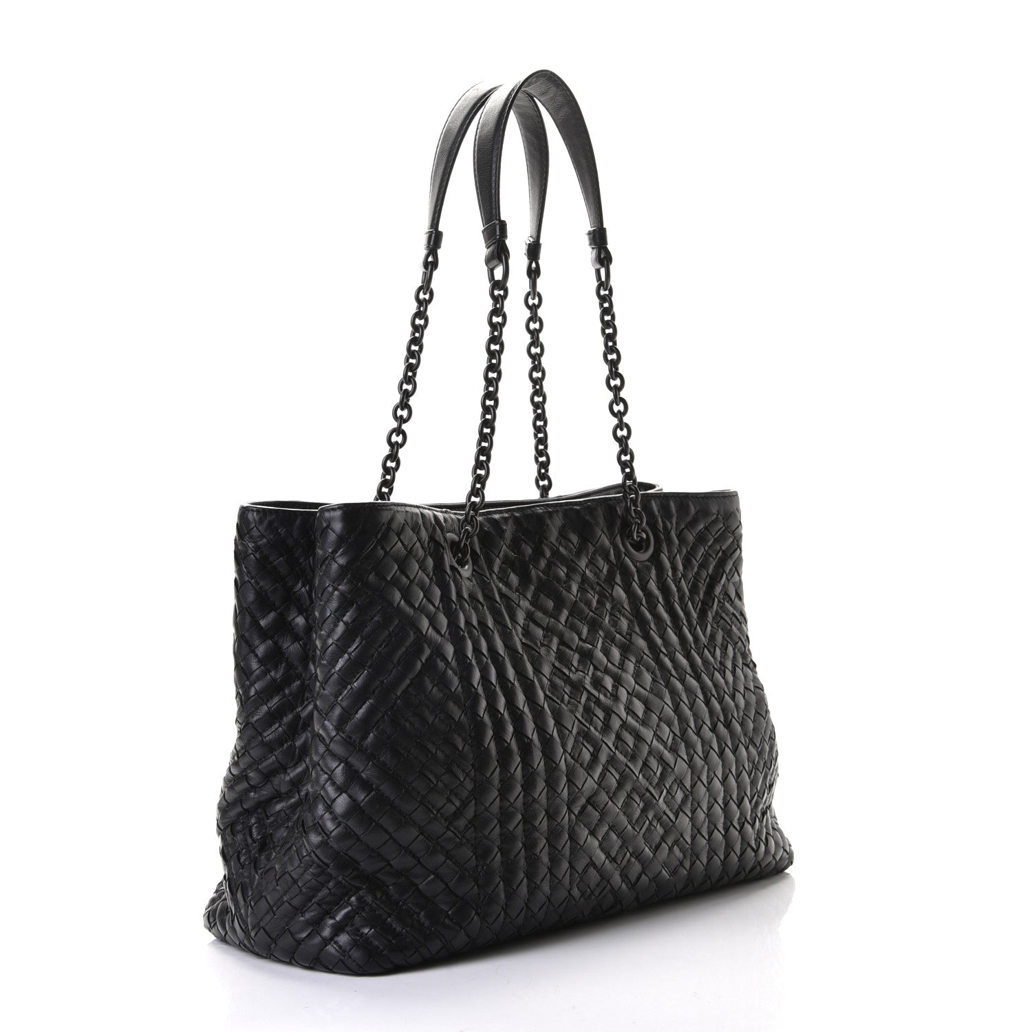 Bottega Veneta Nappa Intrecciato Boutis Large Top Handle Tote Green 2 of 4