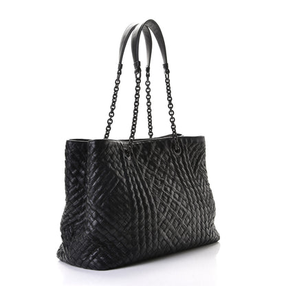 Bottega Veneta Nappa Intrecciato Boutis Large Top Handle Tote Green 2 of 4