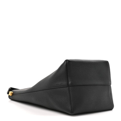 The Row Grained Calfskin Medium N/S Hook Tote Black 3 of 8