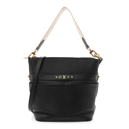 Louis Vuitton Calfskin Cruiser GM Black 1 of 10