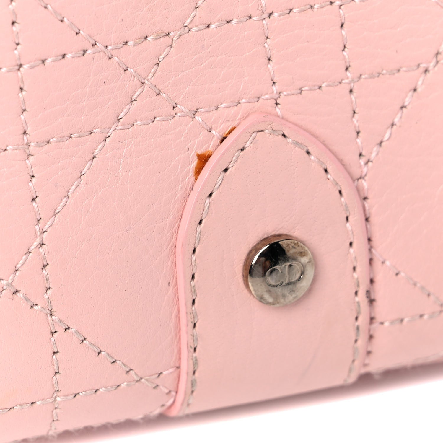 Christian Dior Lambskin Cannage Soft Lady Dior East West Light Pink 35 of 53