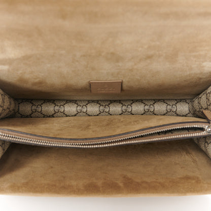 Gucci GG Supreme Monogram Small Dionysus Shoulder Bag Taupe 5 of 13