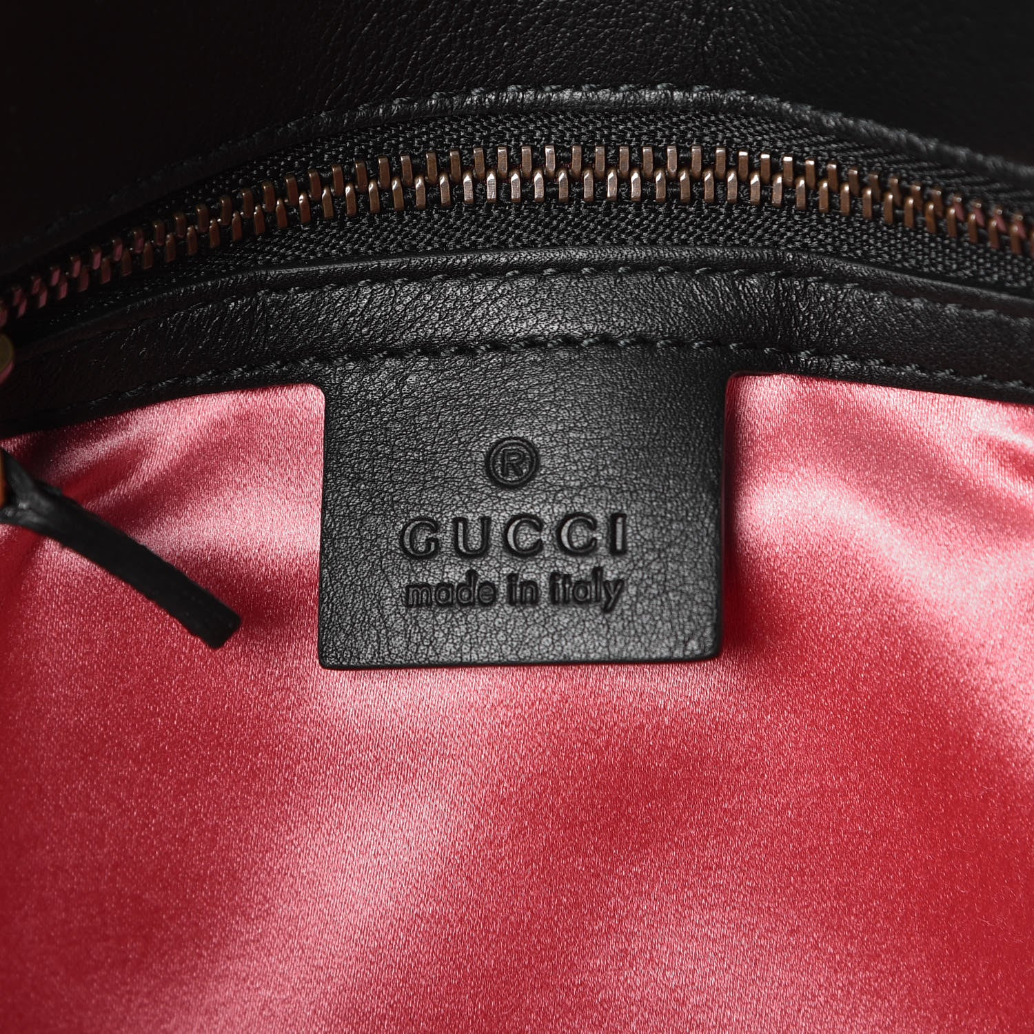 Gucci Velvet Matelasse Marquise Crystals Embroidered Small GG Marmont Shoulder Bag Black 6 of 7