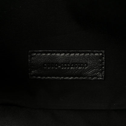 Saint Laurent Grain De Poudre Toiletry Case Black 8 of 10